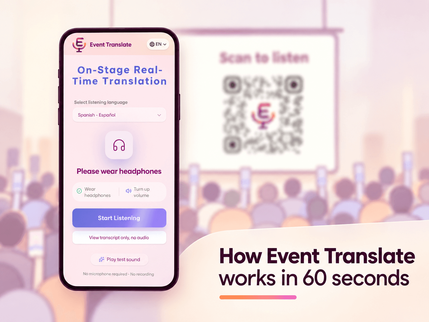 How Event Translate works in 60 seconds
